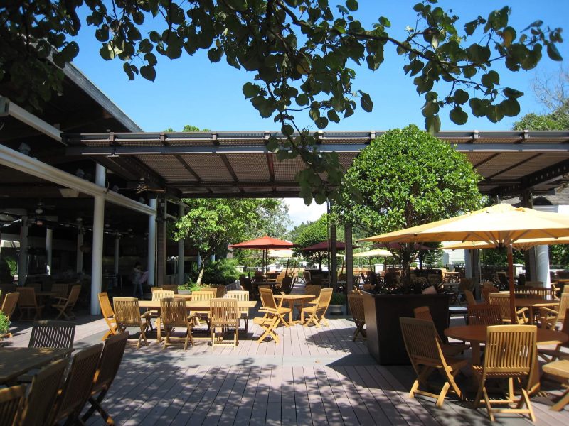 Revitalization of Old Clubhouse - Refurbuished outdoor seating area 3